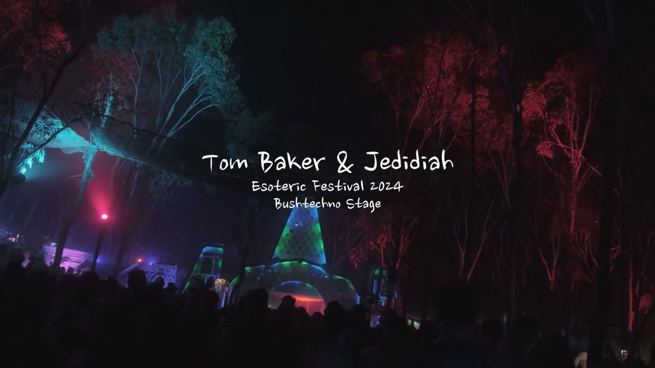 Tom Baker & Jedidiah • Esoteric Festival 2024 • Bushtechno Stage