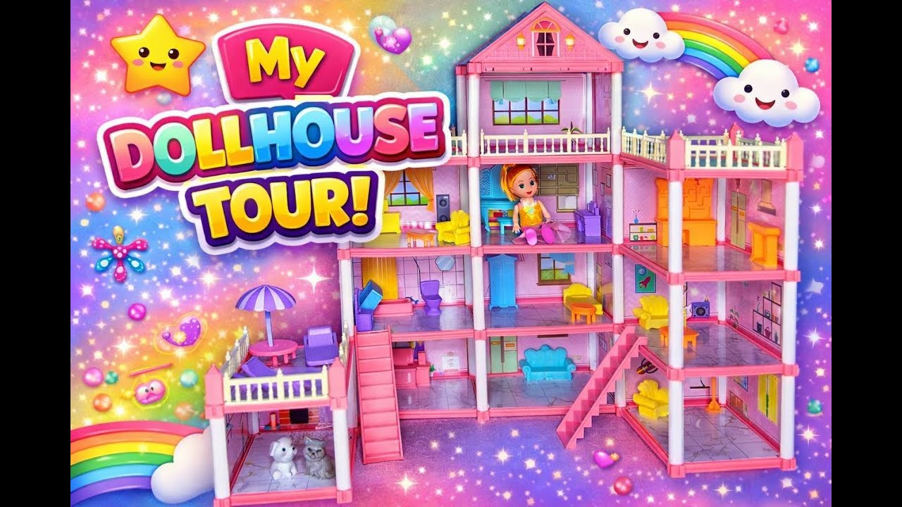 Barbie Doll House Unboxing 🏠 | Fun Toy Opening for Kids 💖