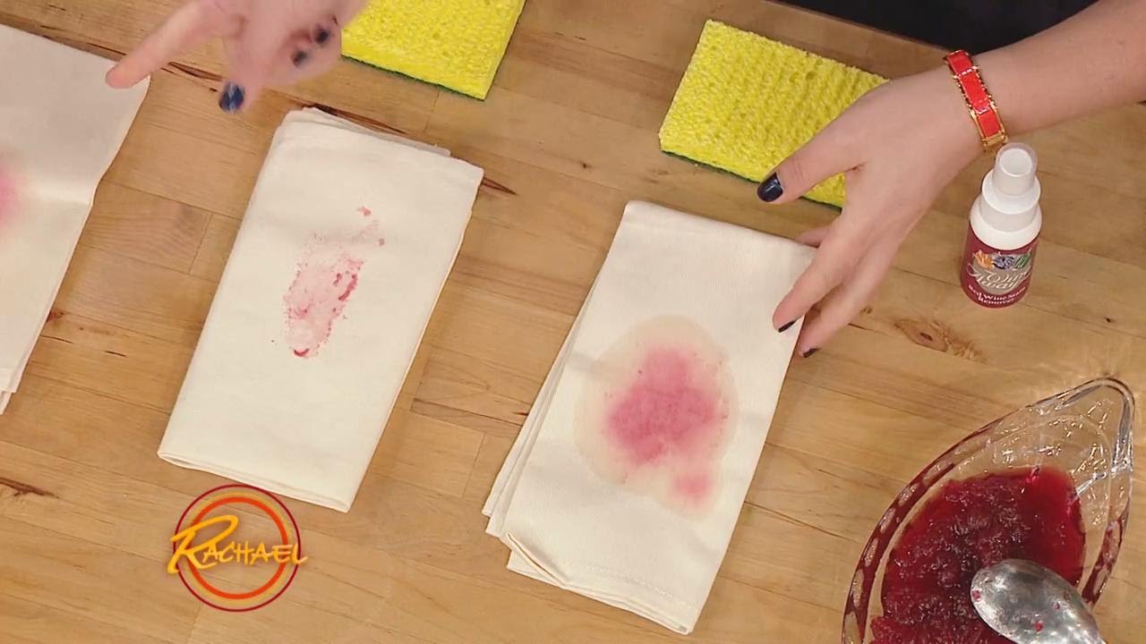 How to Remove Red Wine Stains
