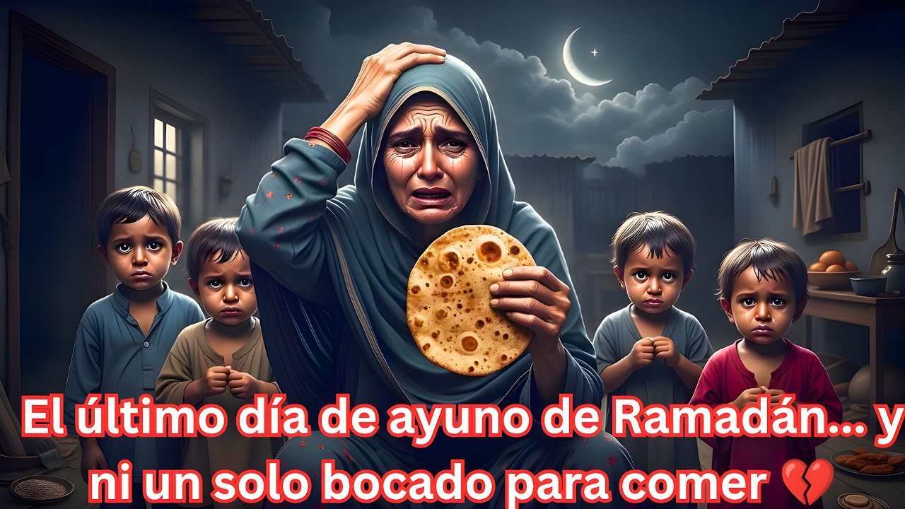 El último día de ayuno de Ramadán... y ni un solo bocado para comer 💔