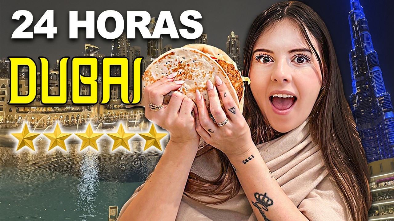 24 HORAS COMIENDO COMIDA DE DUBAI 🌙