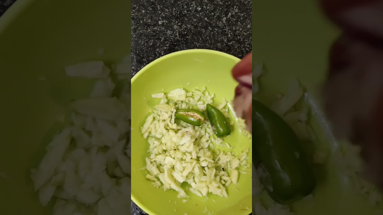 koththu mangai raw mango sidedish for palaiyasoru 