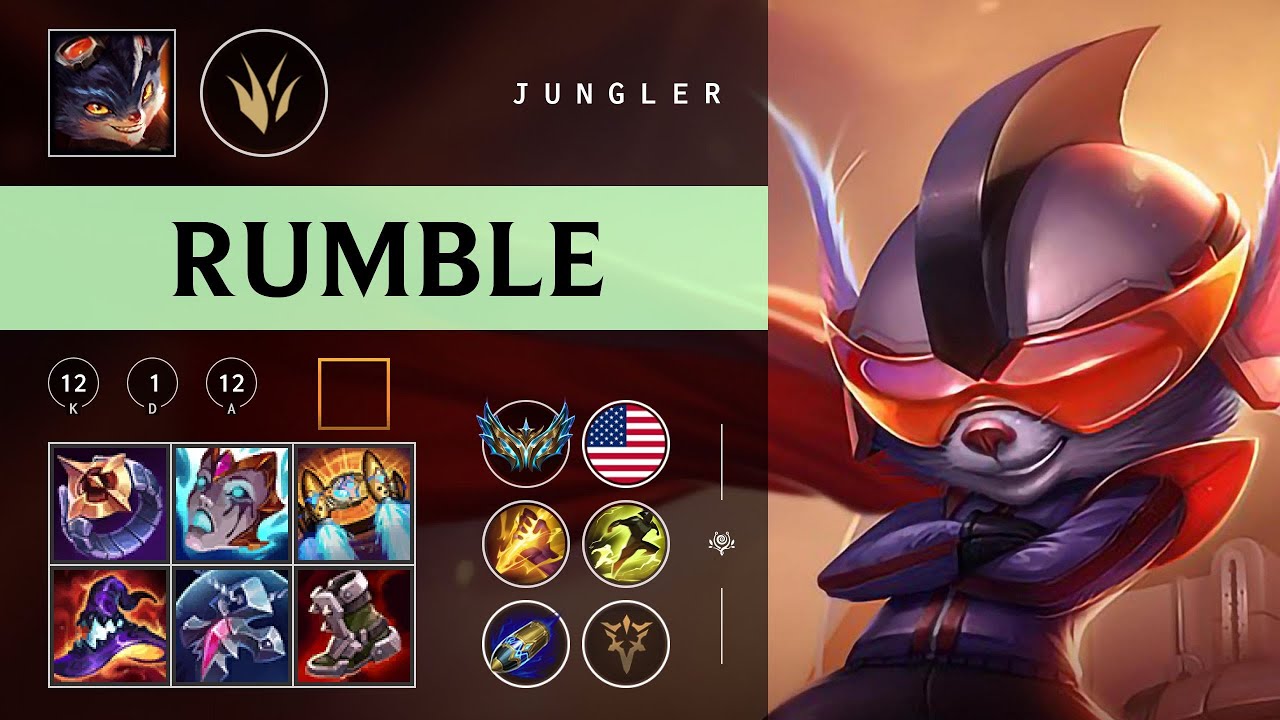 Rumble Jungle vs Viego - NA Challenger Patch 26.02