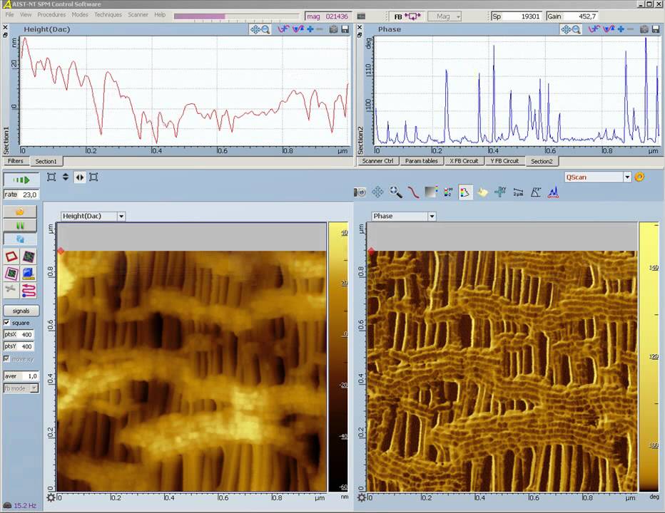 Celgard Sample (15Hz)  - High Speed Scanning