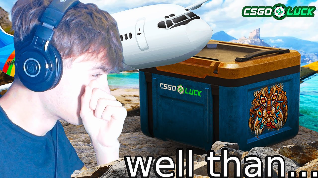 THIS WAS A TRAINWRECK... (CSGOLUCK)