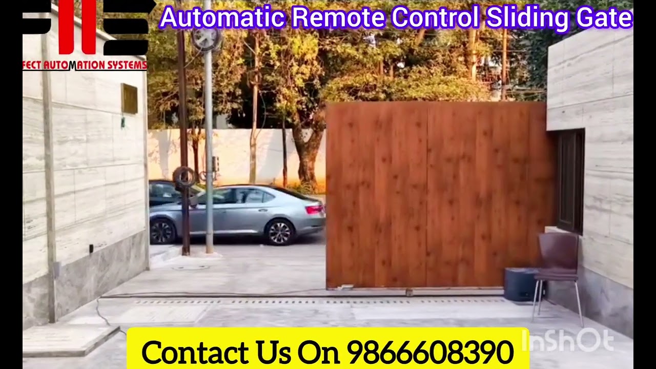 Automatic Remote Control Sliding Gate easy to Operator 