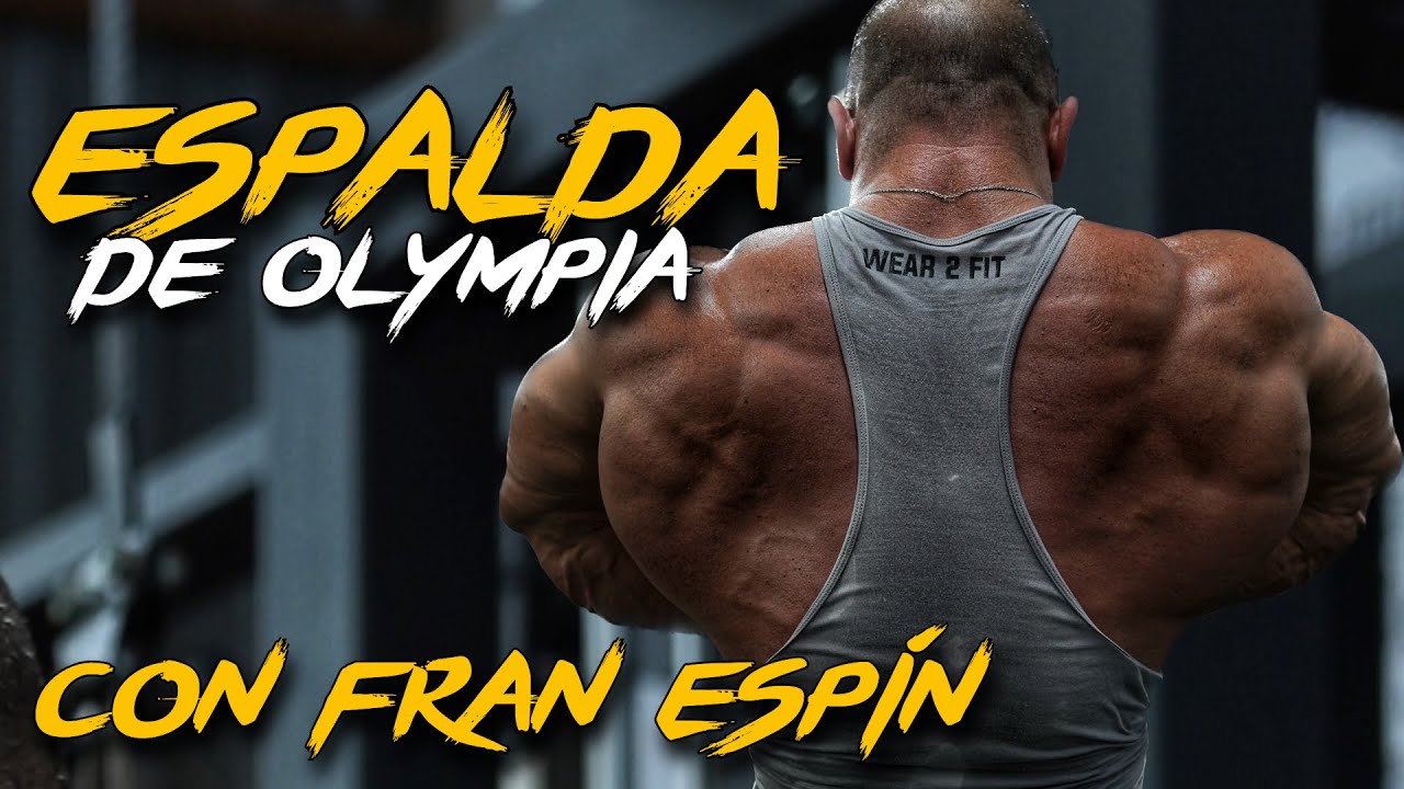 MI BRUTAL ENTRENAMIENTO de ESPALDA para el OLYMPIA