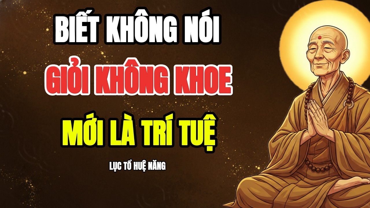 LỤC TỔ HUỆ NĂNG - BIẾT MÀ KHÔNG NÓI, GIỎI NHƯNG KHÔNG KHOE MỚI LÀ TRÍ TUỆ | PHẬT TẠI TÂM