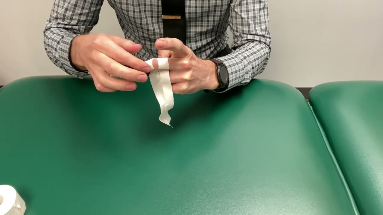 H Taping for Rock Climbing Finger Pulley Injuries