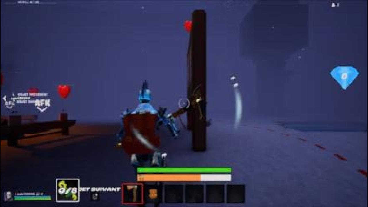 Je survie 99 jours dans la forêt. avec Sabri  sur fortnite