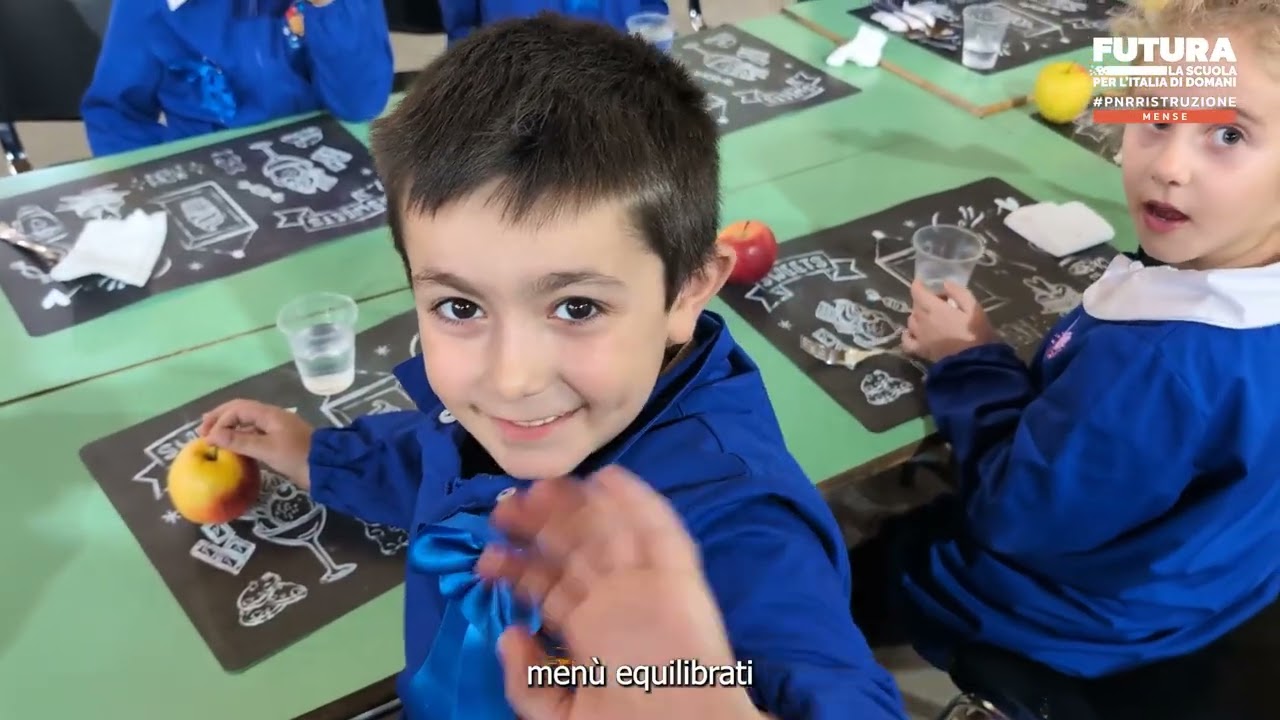 Mensa PNRR: Scuola primaria IC Rita Levi Montalcini di Spezzano Albanese (CS)