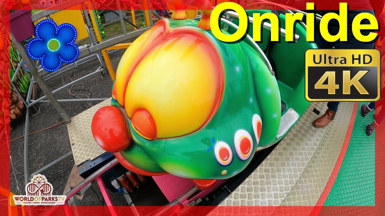 Willy der Wurm Achterbahn - Bauermeister (ONRIDE) Palmkirmes Recklinghausen 2022 – Kinderachterbahn