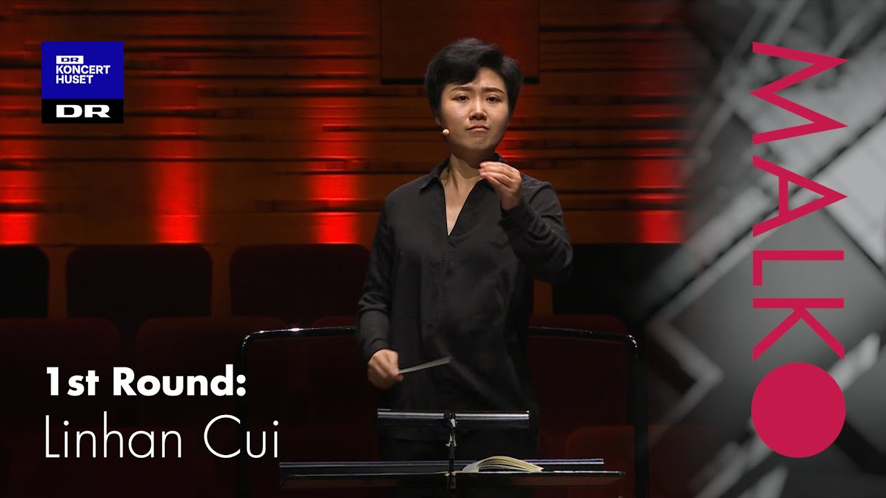 Malko Competition 2021, 1st Round: Linhan Cui conducts Haydn: Symphony No. 104 1. mov.
