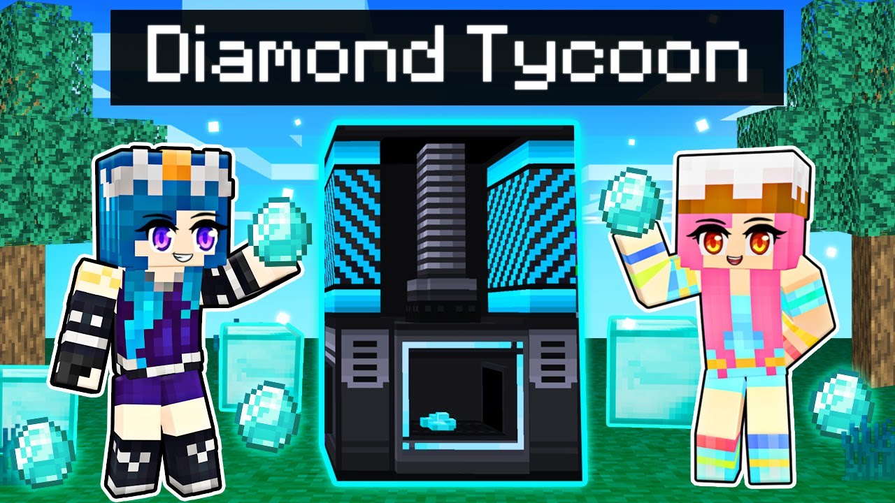 Being the RICHEST in Minecraft Diamond Tycoon!