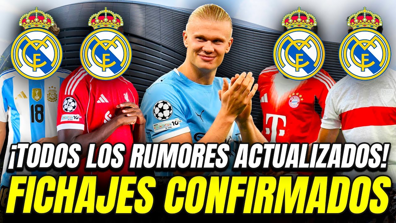 ¡FICHAJES CONFIRMADOS y RUMORES del NUEVO REAL MADRID 2026/27! | LA LISTA DE XABI ALONSO