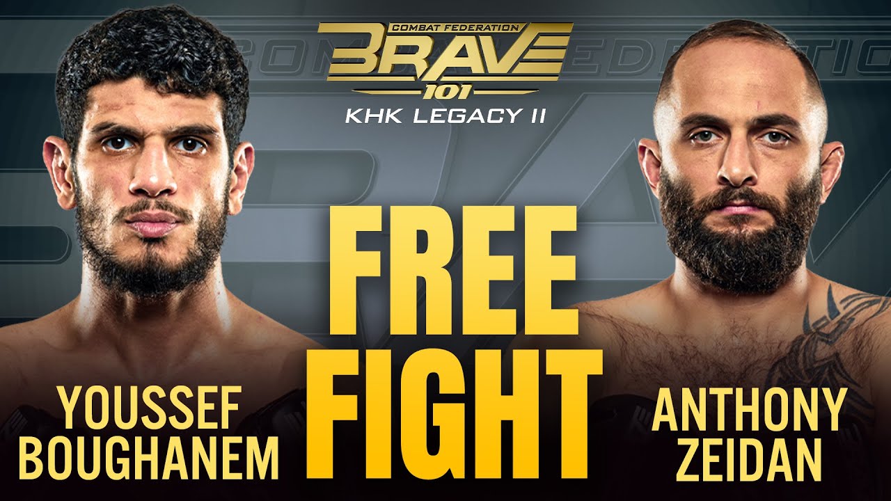 Youssef Boughanem vs Anthony Zeidan | Full Fight | BRAVE 101
