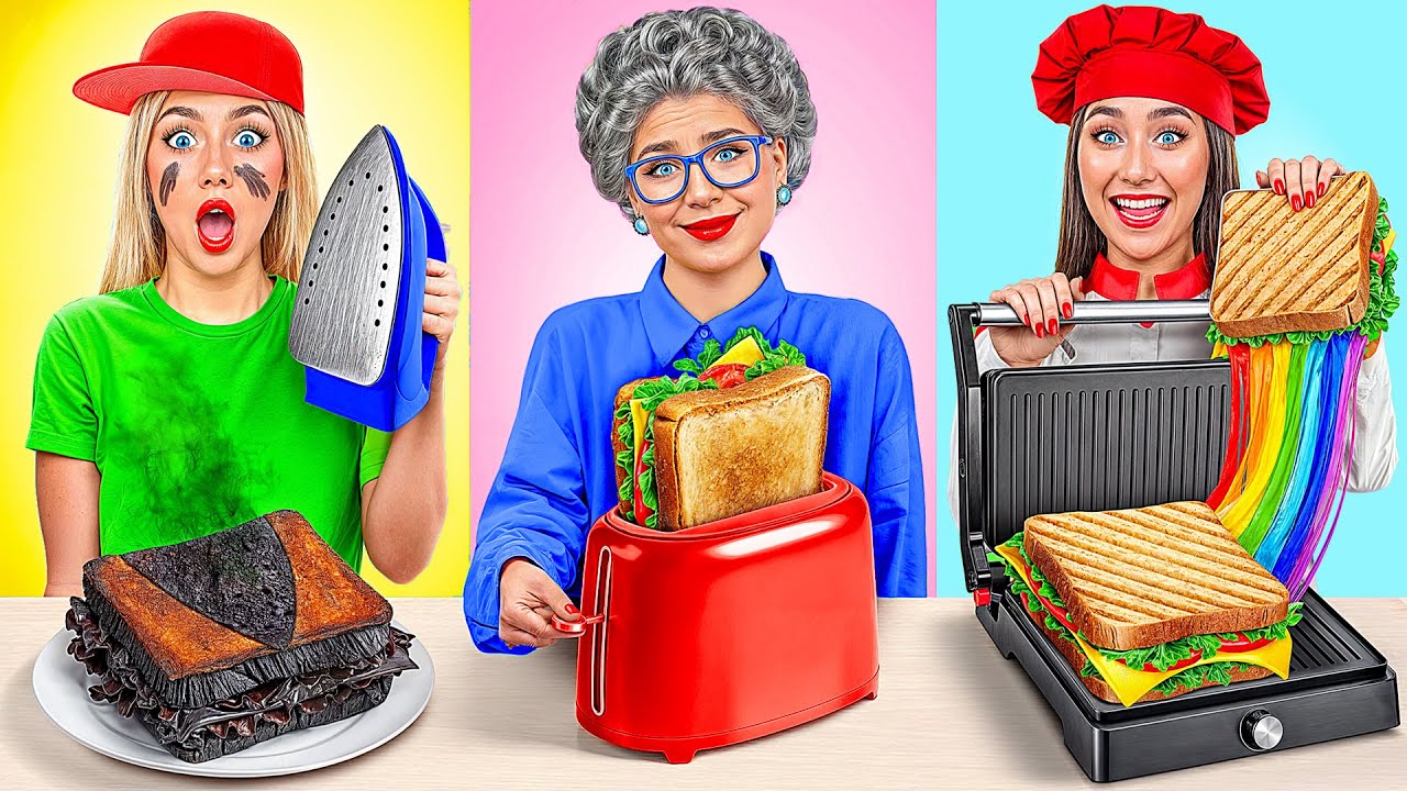 Ich vs Oma: Koch-Challenge | Küchenschlacht mit Essen von Funny DO Challenge