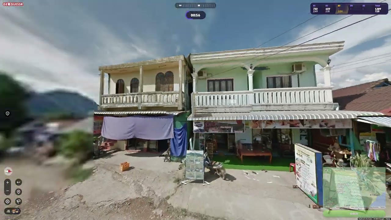 GeoGuessr : Today&rsquo;s Daily challenge - Day 2 (no commentary)