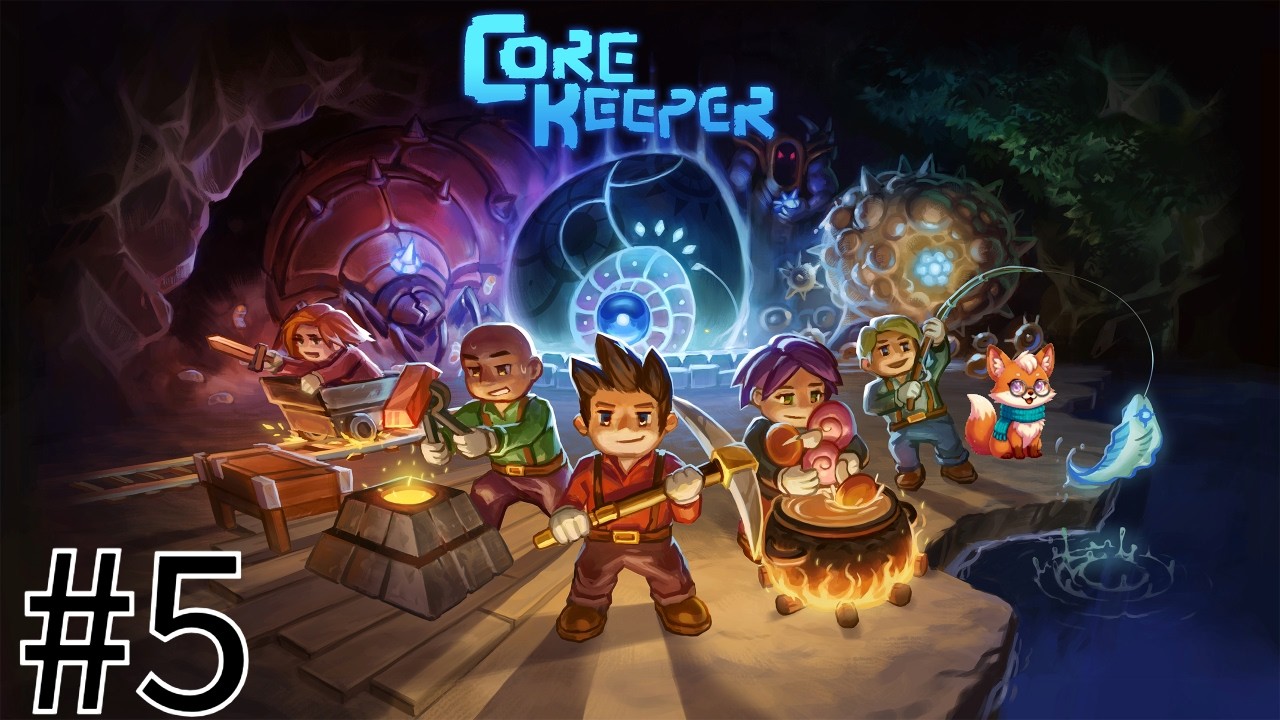 I'm stuck in a cave but life be hard - Core Keeper