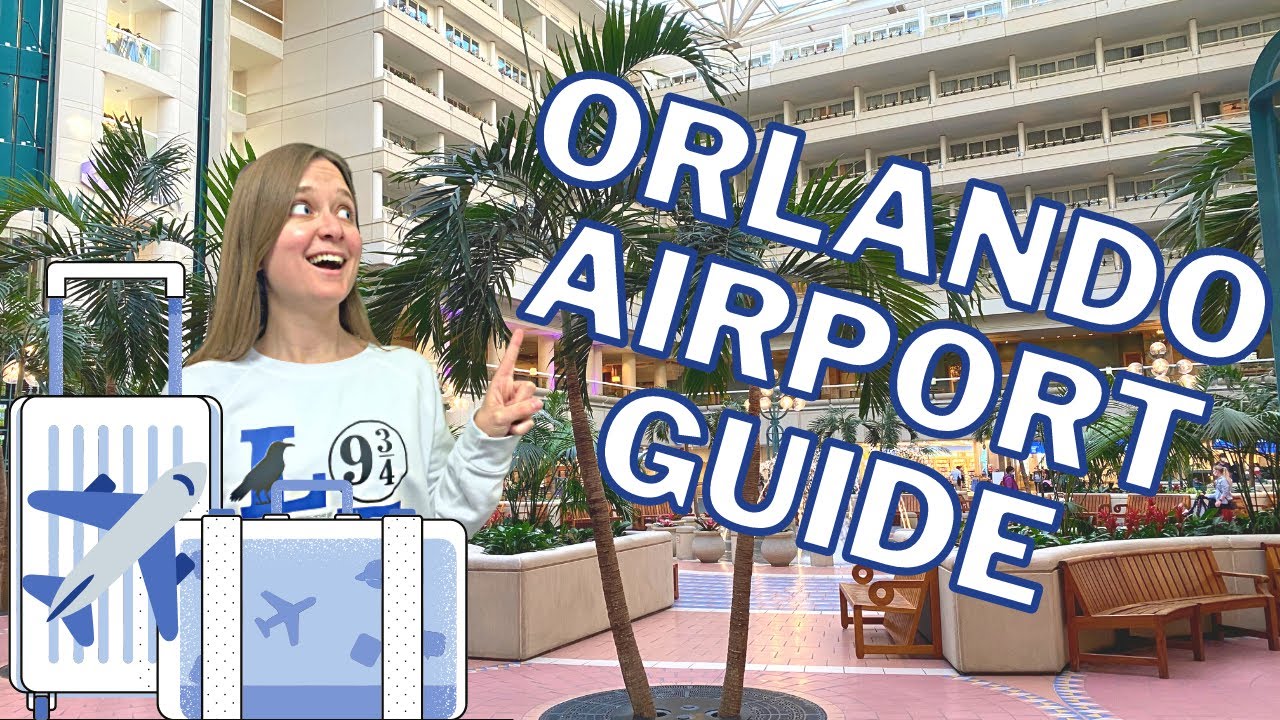 How to NAVIGATE the Orlando Airport - Orlando Airport Guide to Get YOU to Your Gate!