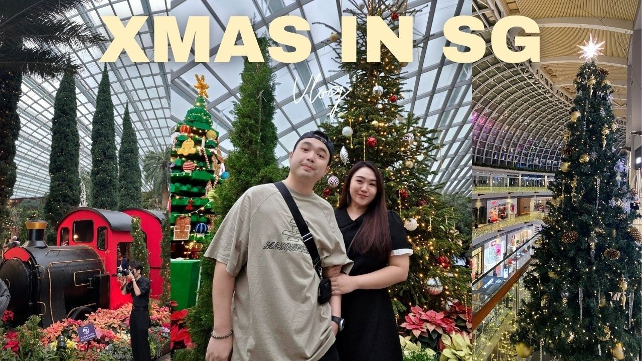 ANOTHER FESTIVE VLOG 🎄Singapore Christmas Market & Train Show, Johor Food Hunts etc | VLOG