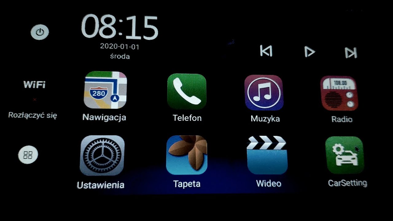 Ustawianie modułu CANBUS  w radiu android w modelach PROJACK Q8 Q9 A400 A600