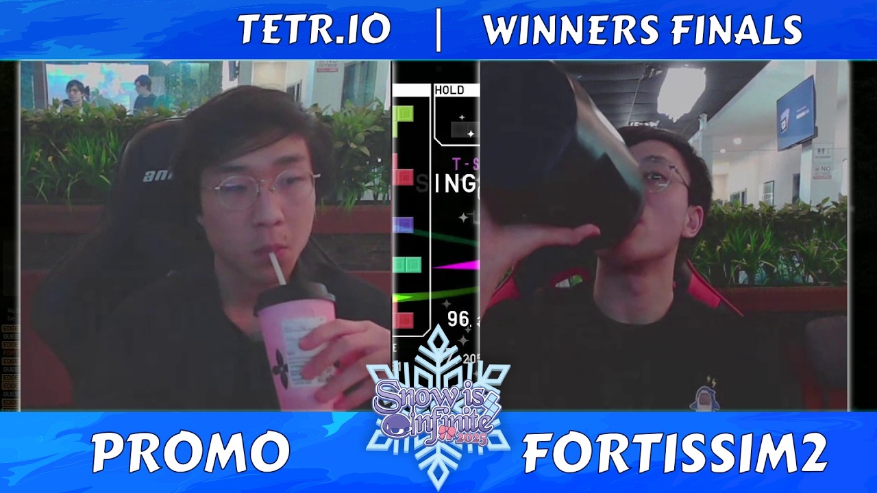 Promo vs. fortissim2 — TETR.IO Winners Finals - Snow is Infinite 2025
