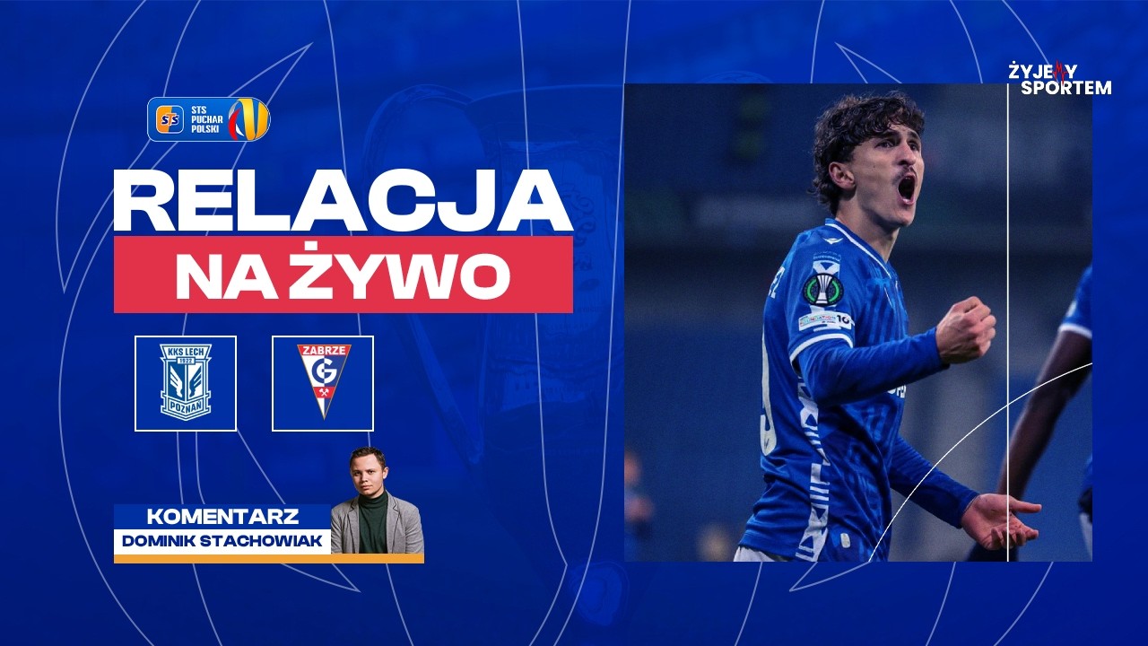 🔴NA ŻYWO: Lech Poznań 0-1 Górnik Zabrze | STS Puchar Polski ĆWIERĆFINAŁ