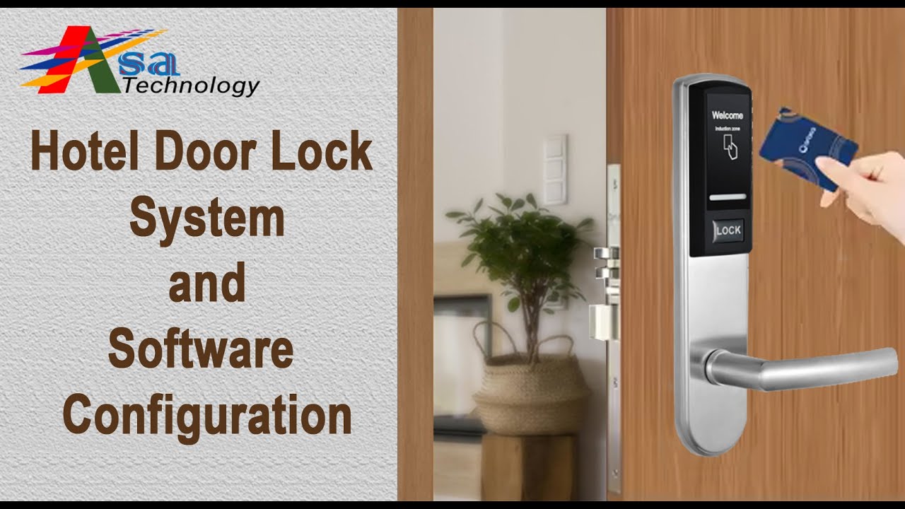 Hotel Door Lock System and Software Configuration in bangladesh