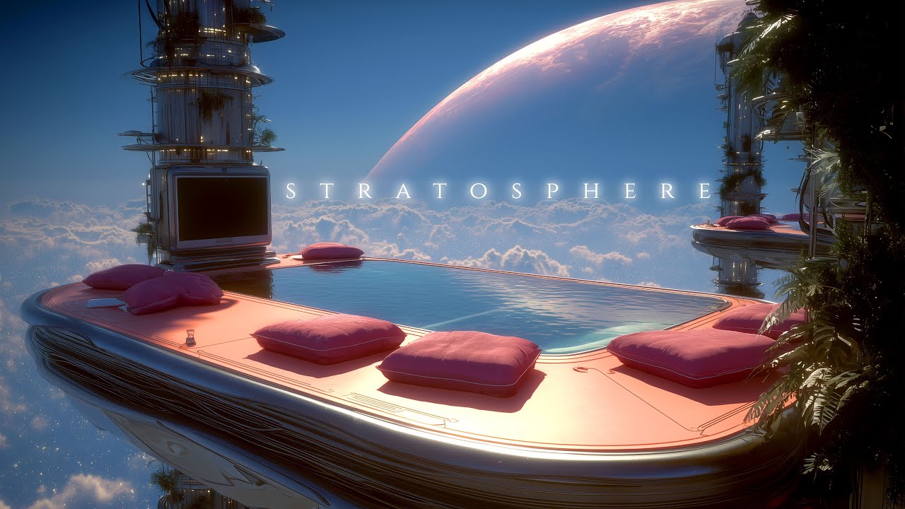 Stratosphere ⧫ Serene SciFi Soundscape ⧫ Ambient Music For Pure Relaxation