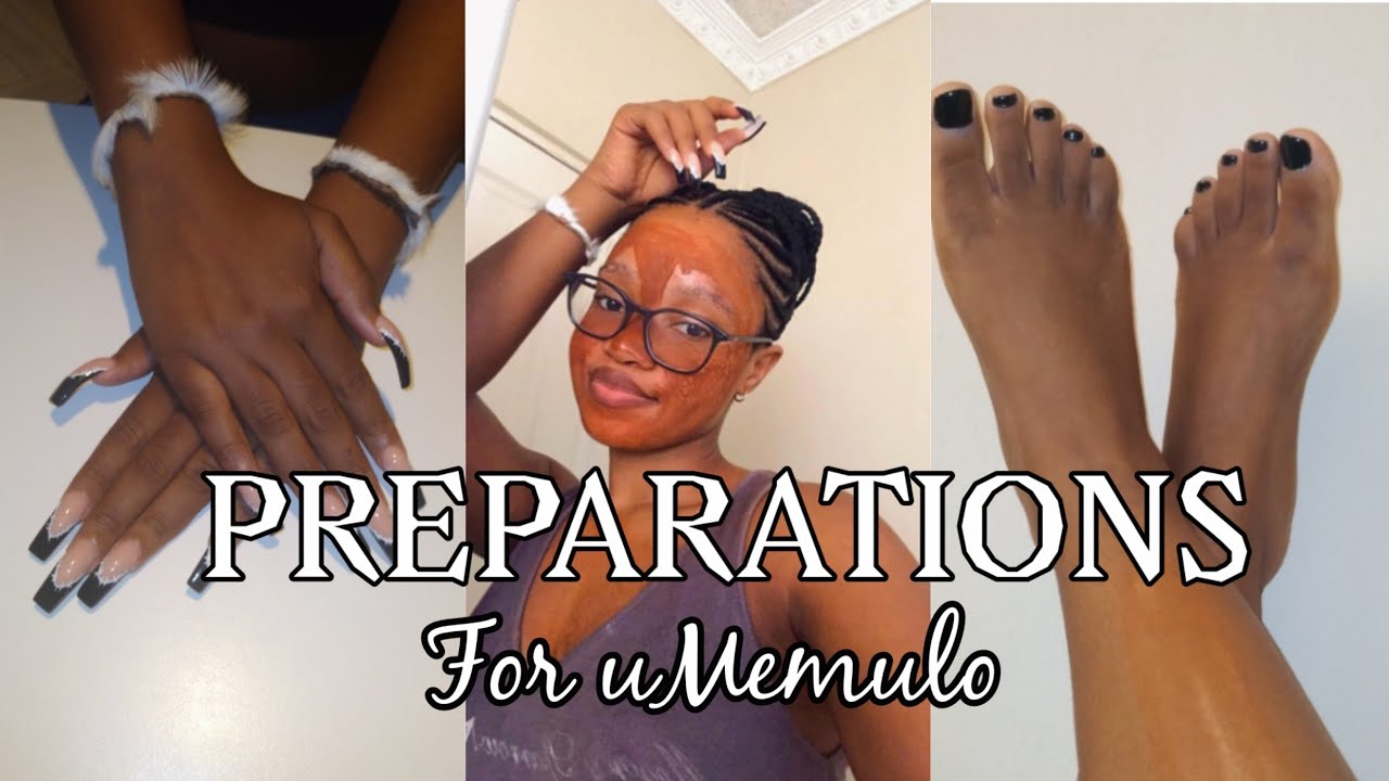Prep for uMemulo | toes, nails, hair
