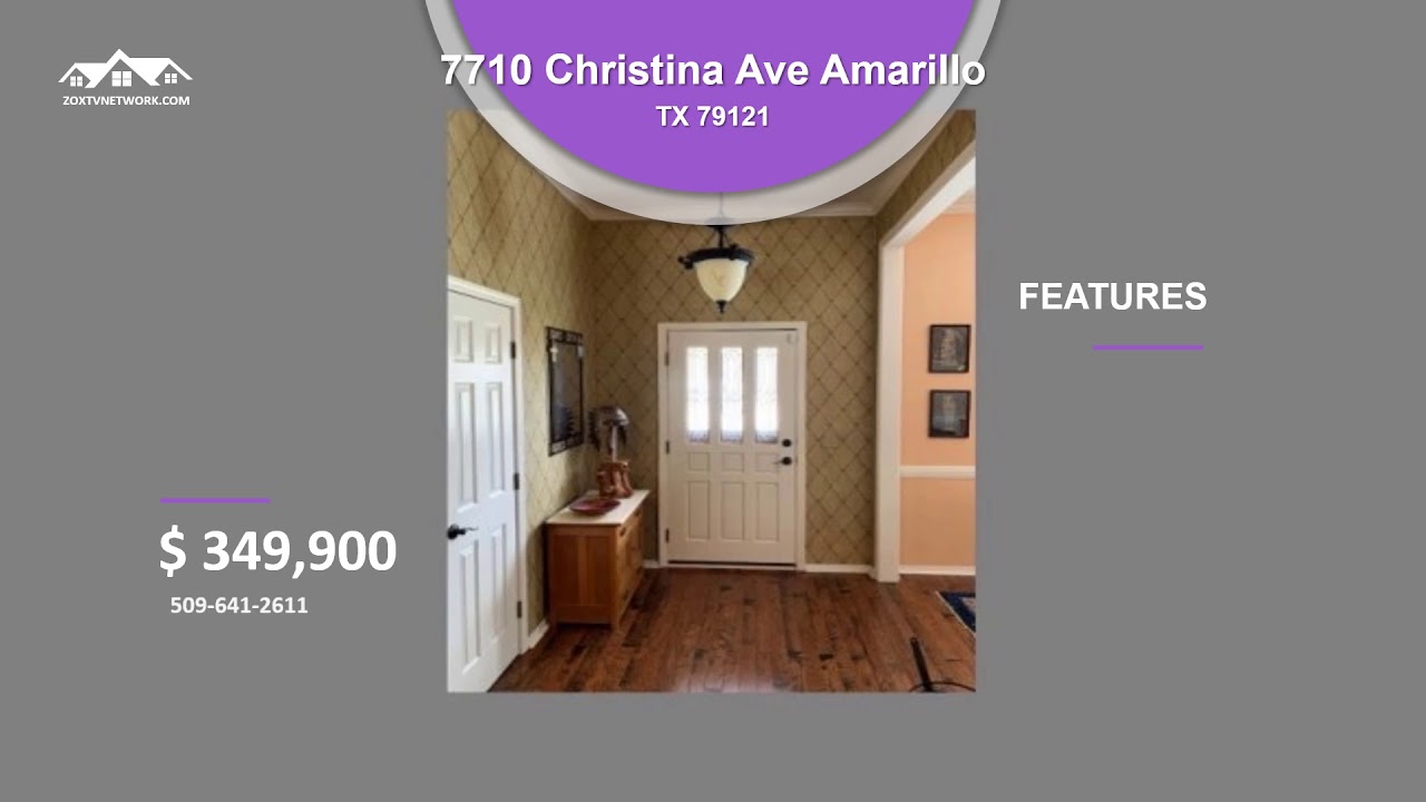 Texas   7710 Christina Ave Amarillo   TX 79121   Bedrooms 4   Bathrooms 2 5