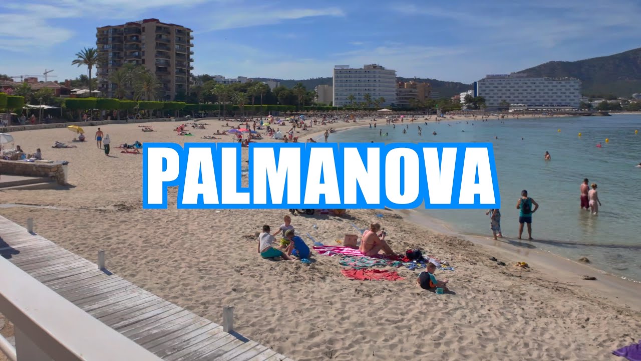Palmanova Mallorca 🇪🇸 Walking tour☀️ 4K HDR