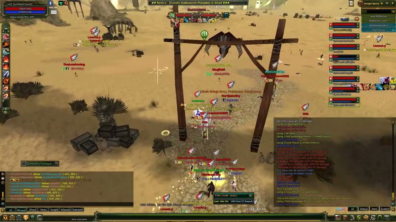 ICeu - [Quintess] MAGE PK & CSW  Movie 1  #ardreamworld #homekoworld  #ko4fun  #pathoswar