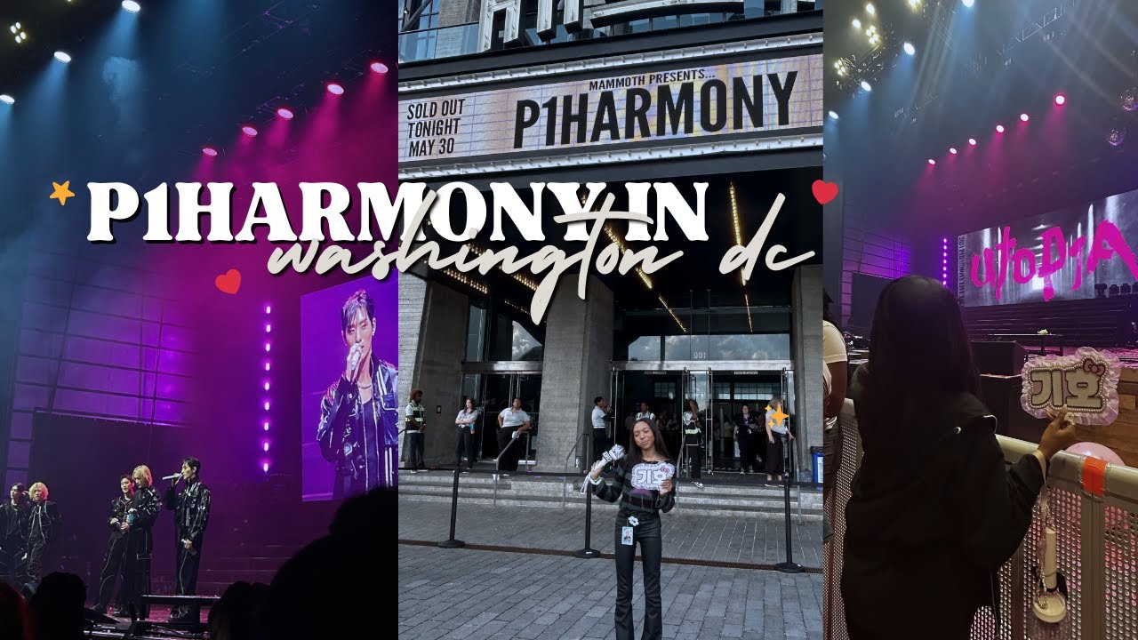 🧩 p1harmony concert vlog: washington dc