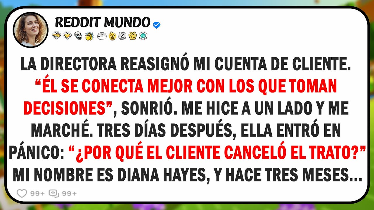 El director tomó lo que era mío, así que me aseguré de que pagara el precio...