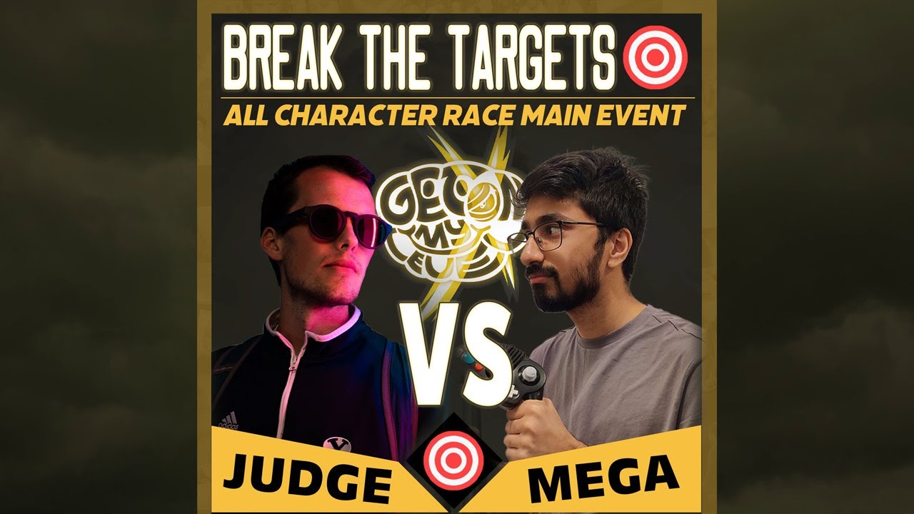 GOML X - Break The Targets Race - Judge Vs. Mega - Smash Melee SSBM