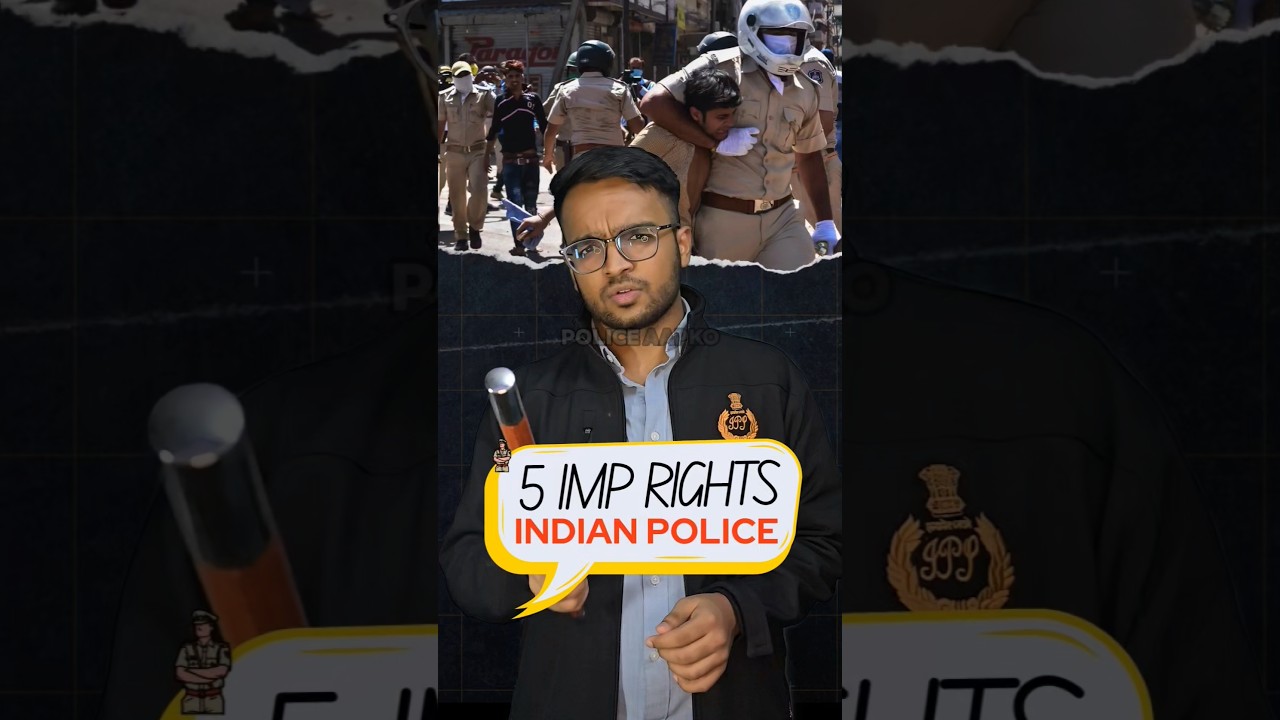 5 Must Know POLICE RIGHTS!!👮&zwj;♂️📱 #shorts #police #policeofficer