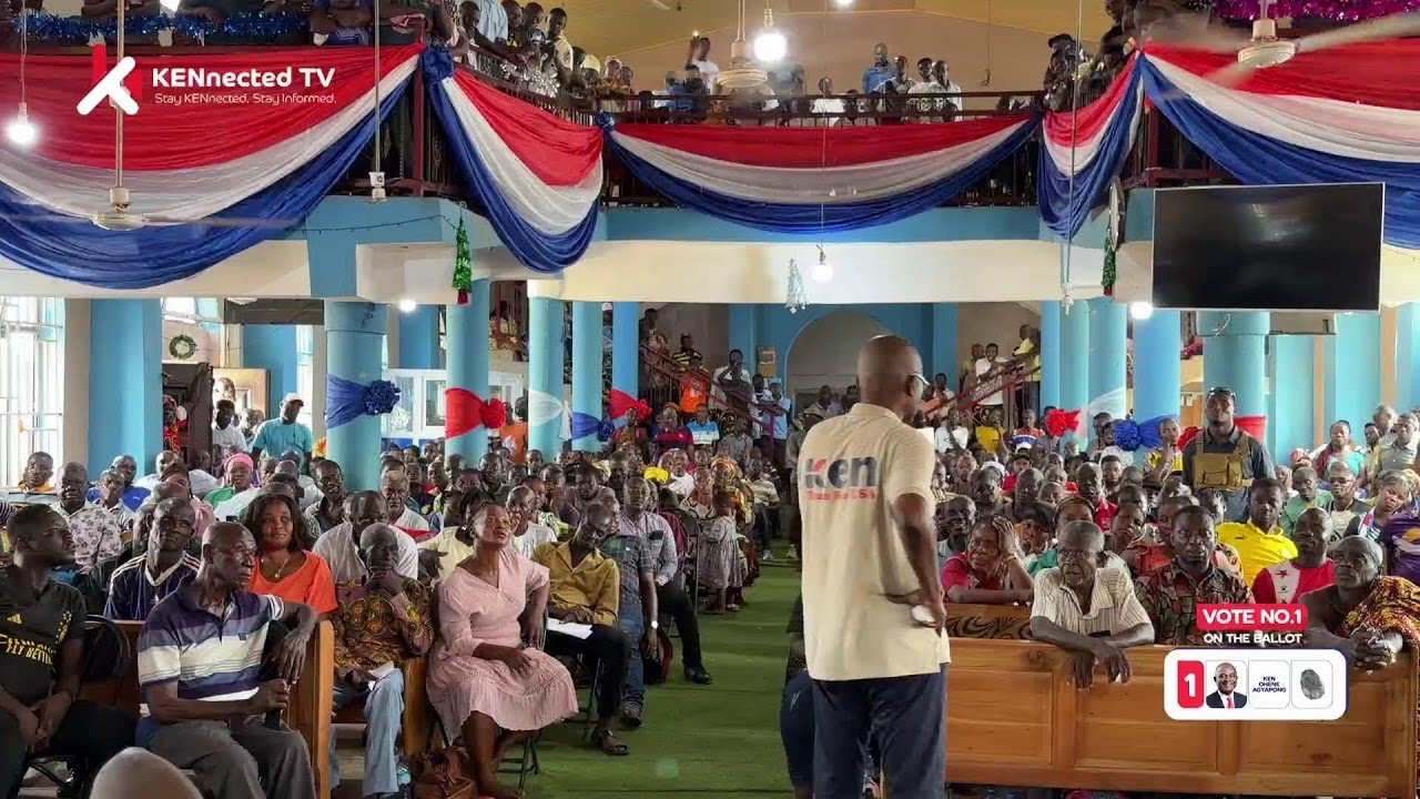 LIVE NOW: Hon. Ken Ohene Agyapong meets party members in Atwima Nwabiagya North