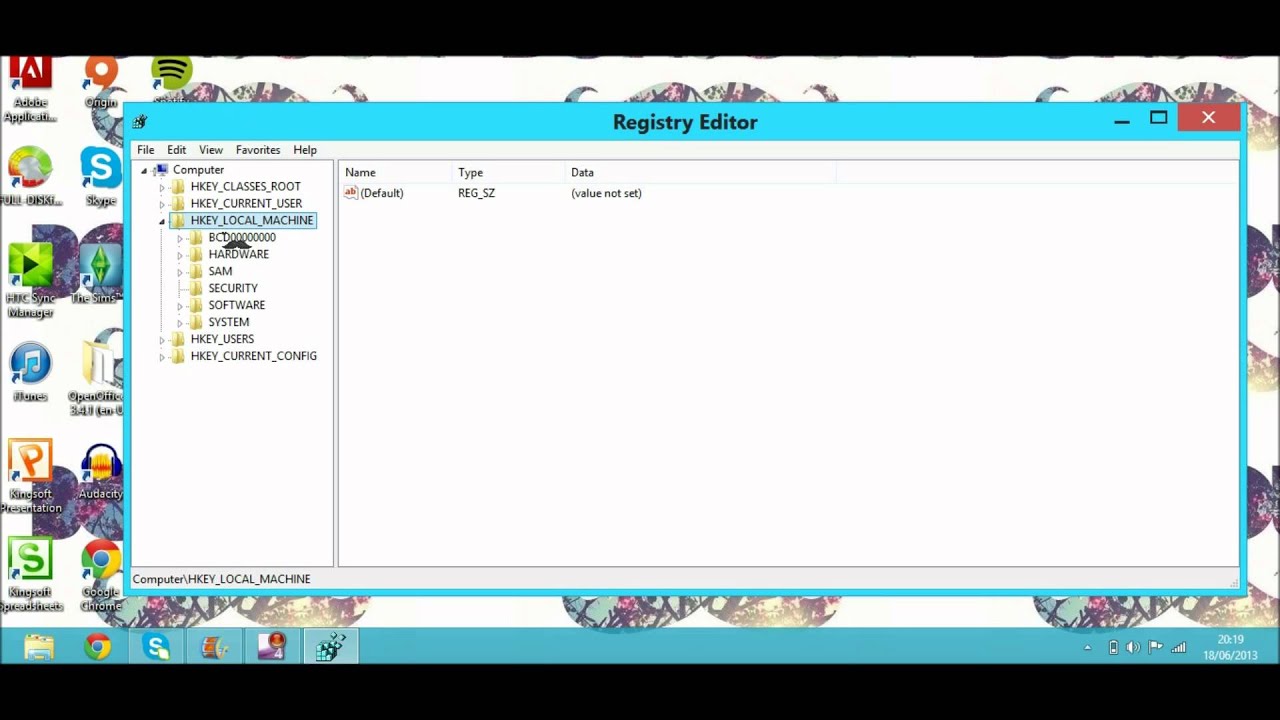 How to change the font in Windows 8
