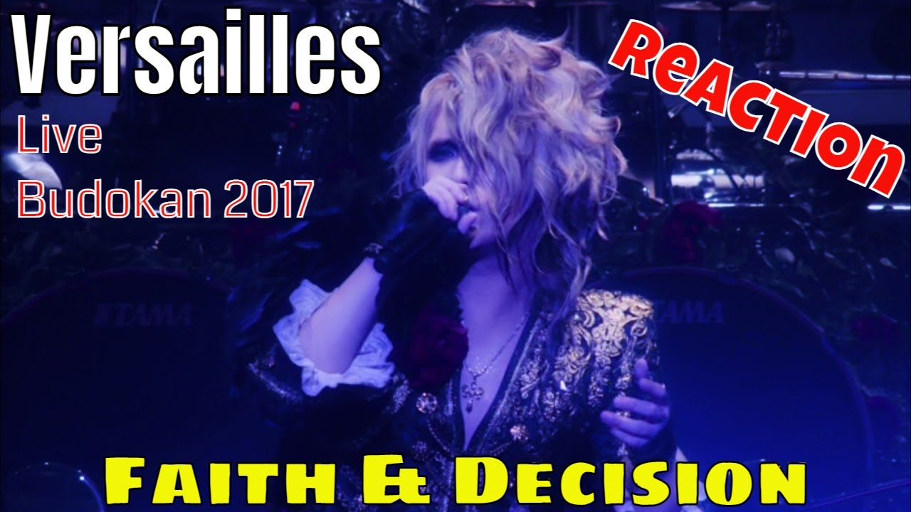 Versailles - Faith & Decision Reaction | Live @ Budokan 2017 | A Drummer Reacts!!