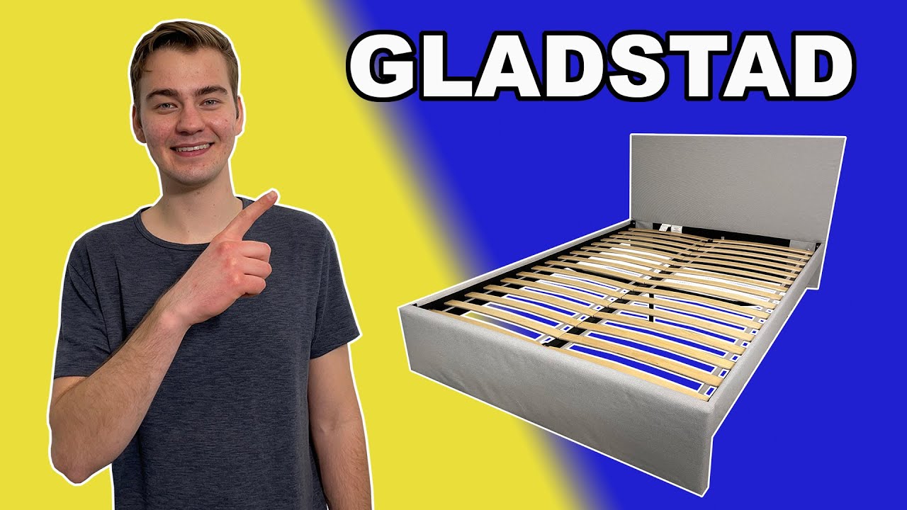 Учебное пособие | Каркас кровати Гладстад IKEA