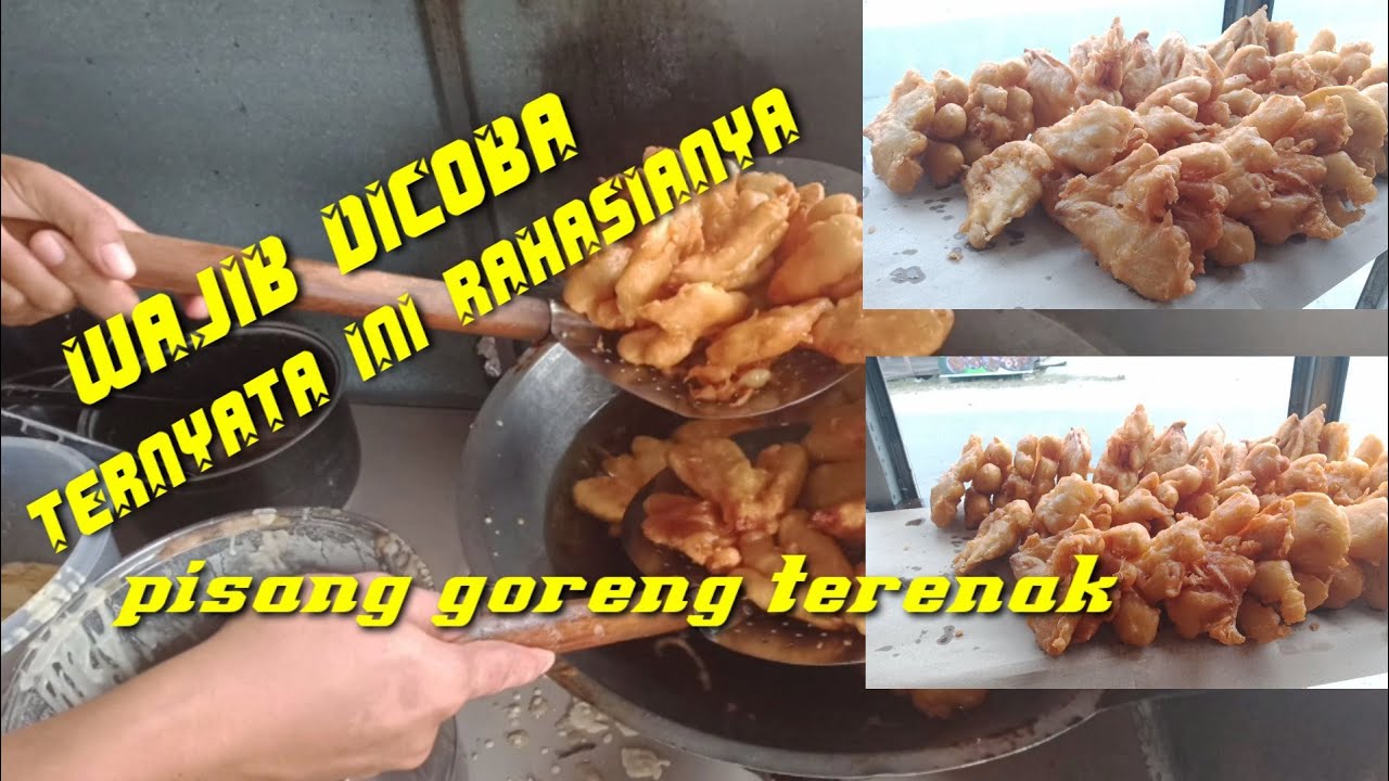 Resep pisang goreng terenak #anakkuliner