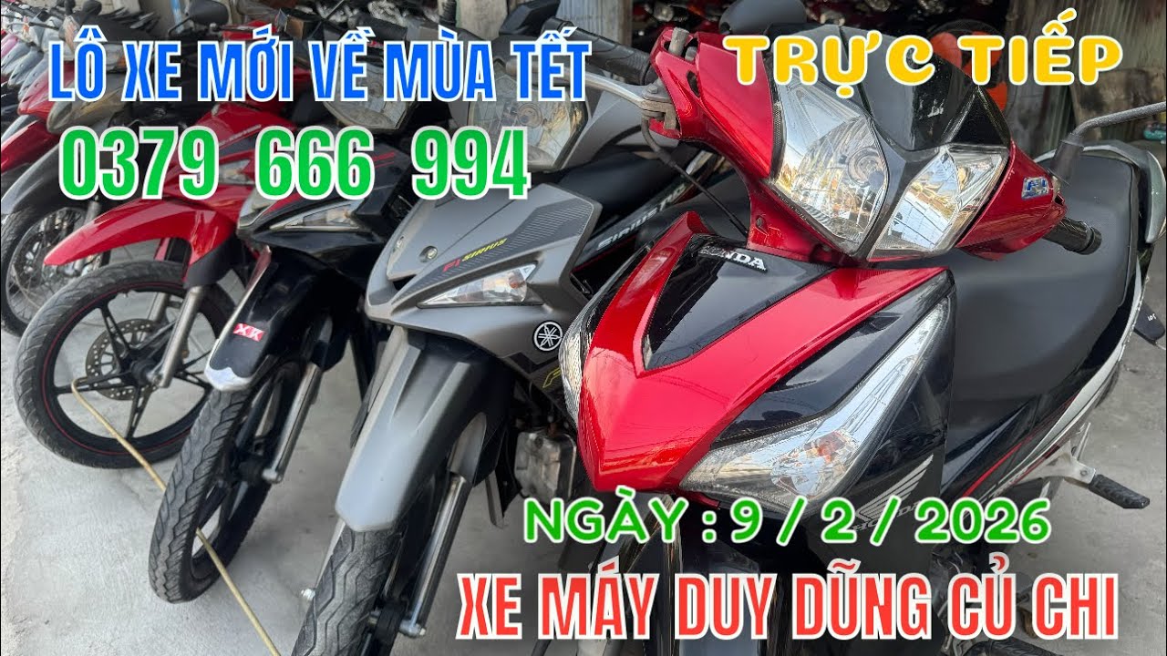 🔴TRỰC TIẾP : 9-2-2026 |0379666994| #xe Giá Rẻ Củ Chi . Hỗ Trợ Góp 0 đồng . Xe rẻ mùa #tết 