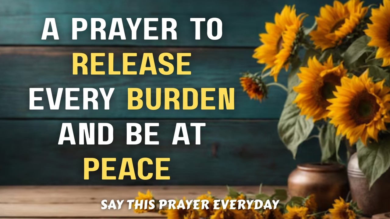 Release Your Burden And Seek God First He Will Lead You | Morning & Night Prayer