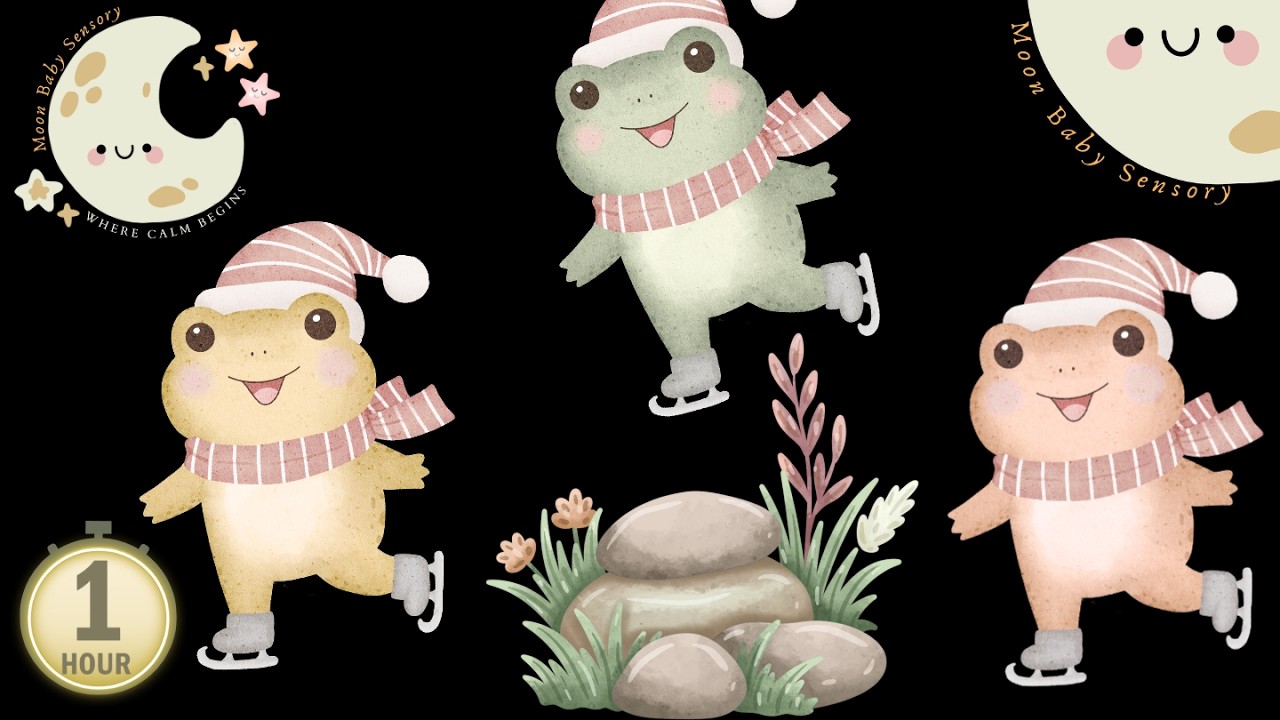 Baby Sensory Video for Newborns | Soft Calm Nature & Gentle Music