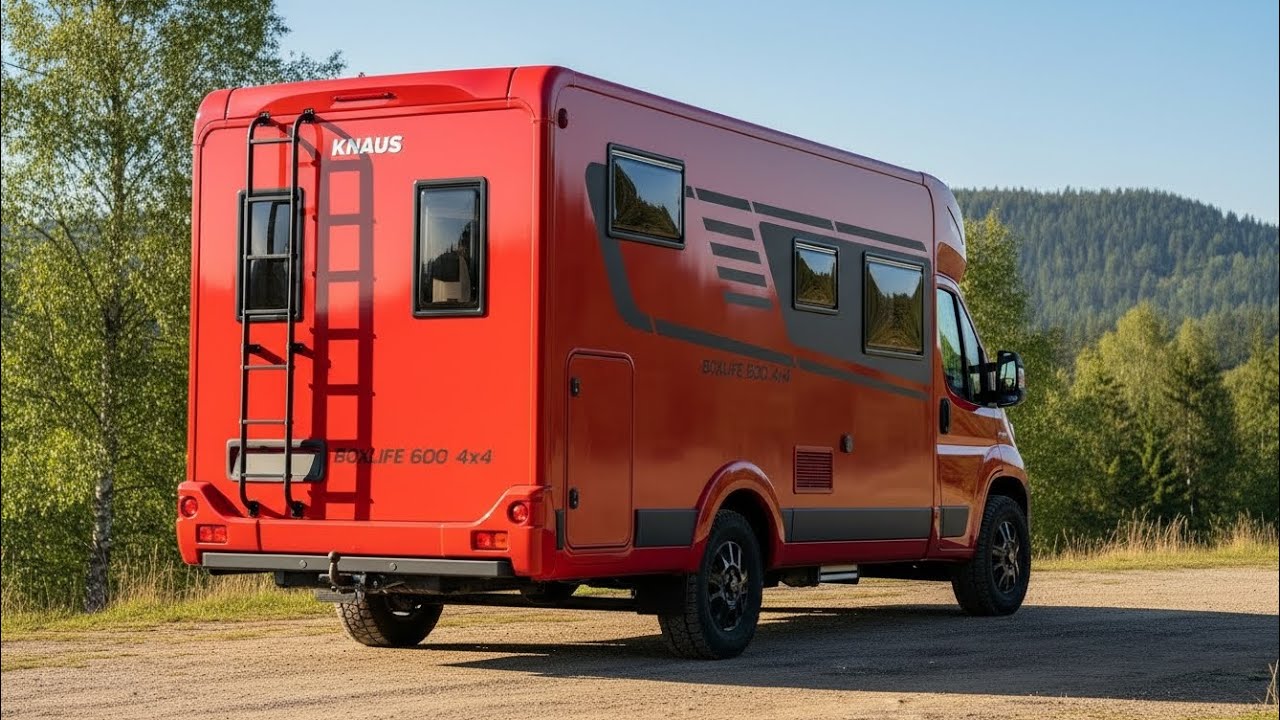 Knaus Boxlife 600 MQ 4×4 2026 года — роскошный внедорожный кемпер.