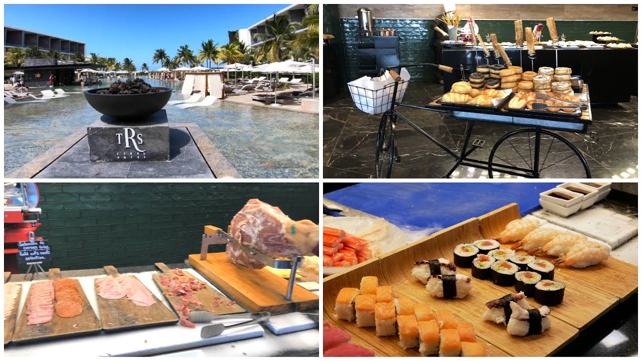 TRS Coral Cancun Buffet Food Tour (Lunch & Breakfast)
