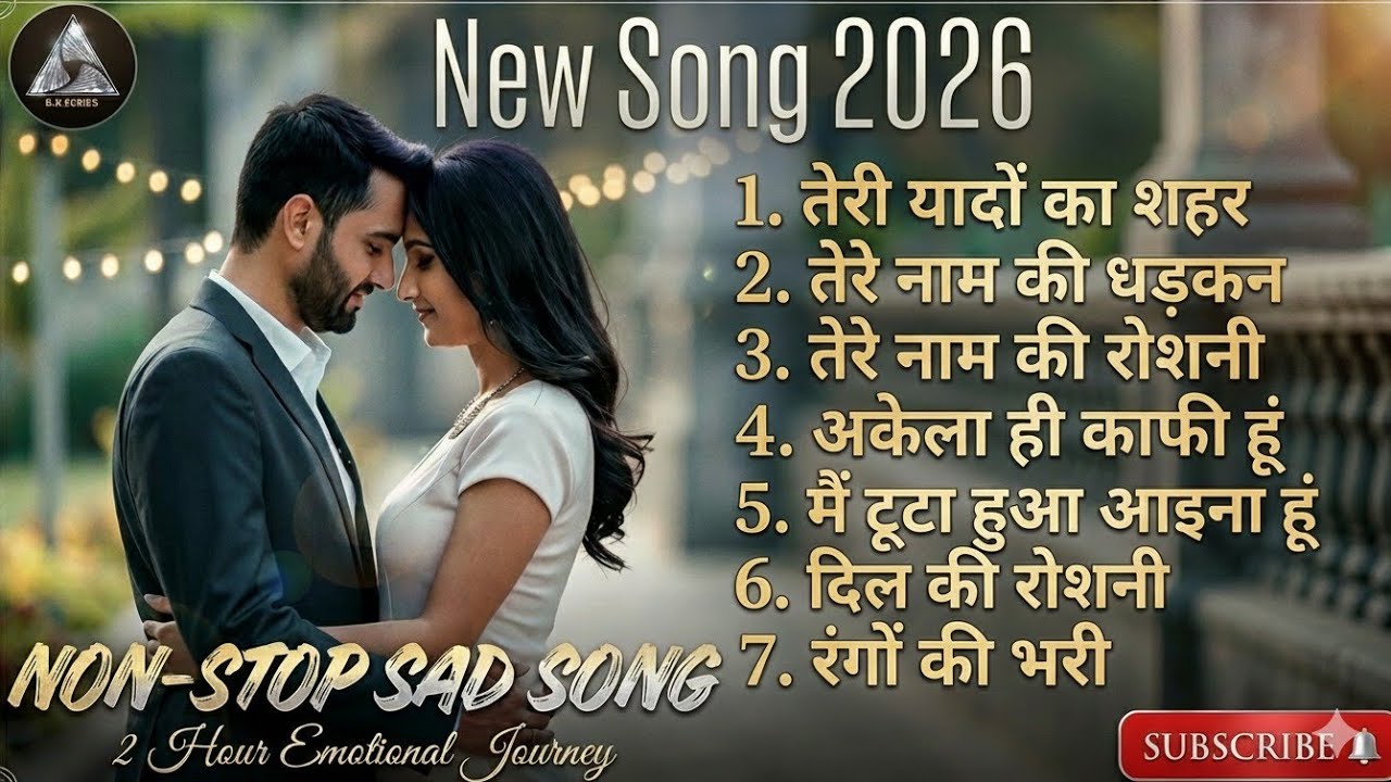 New Song 2026 💔| Non Stop Sad Song | Best Heart Touching Hindi Love Songs | Love Song Playlist