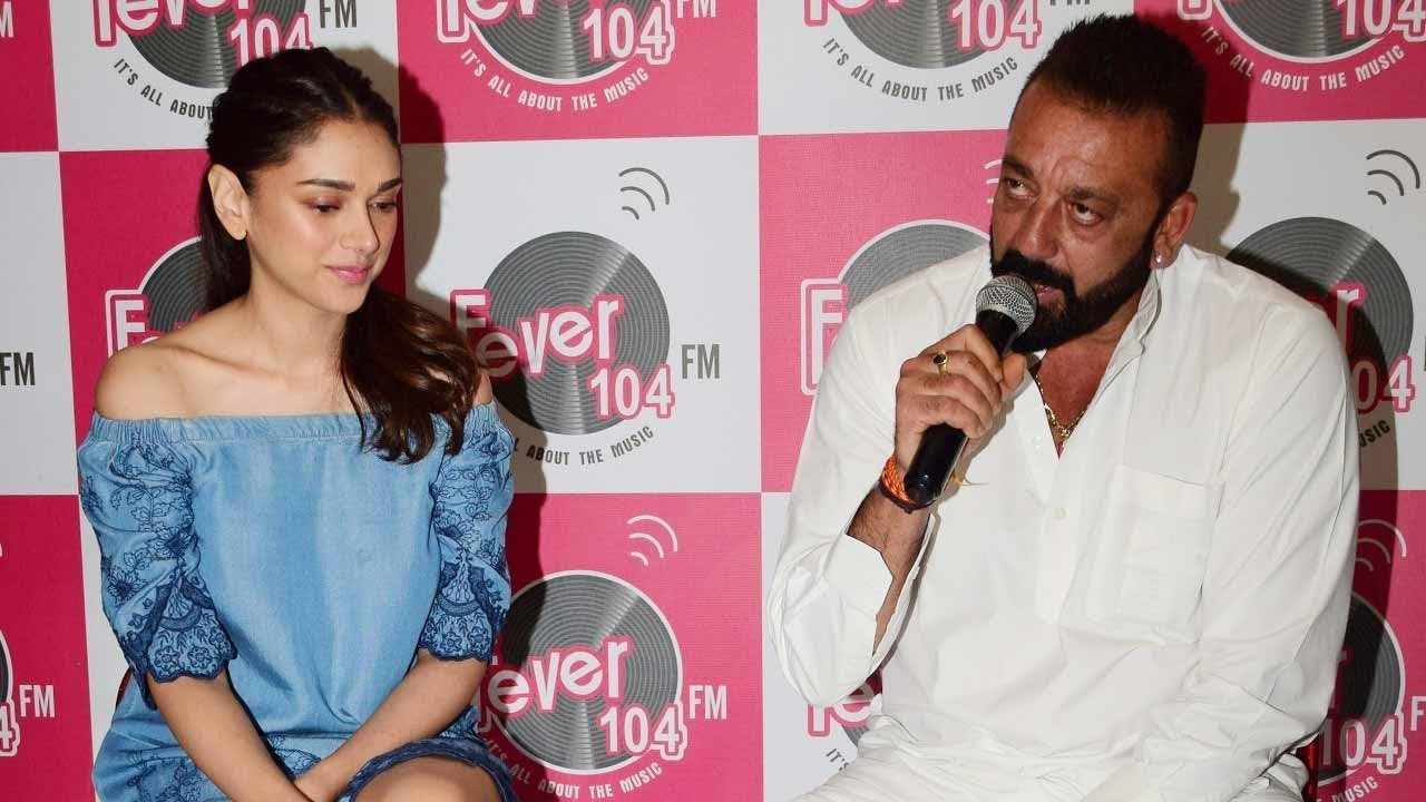 Sanjay Dutt & Aditi Rao Hydari Promote Bhoomi At Fever FM 104